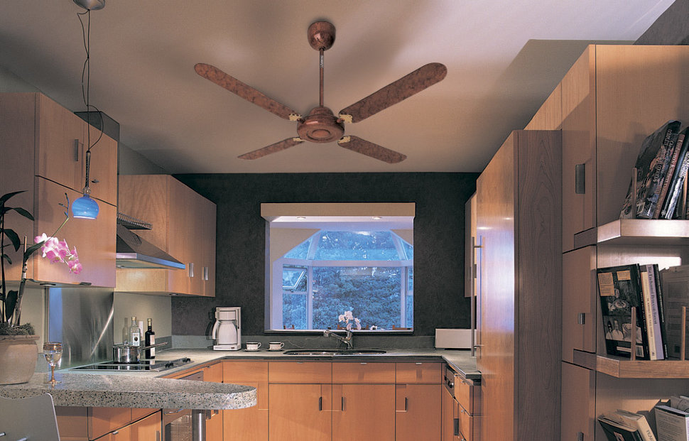 Вентилятор потолочный Vortice Nordik 1 S Decor 140/56 Wood Италия